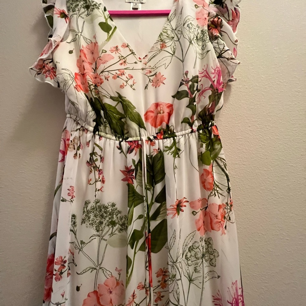 Maxi floral dress